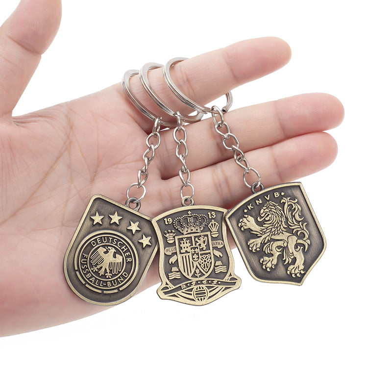 Metal Keychain with 2026 World Cup Team Logos
