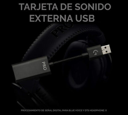Logitech G PRO X Wireless Lightspeed Gaming Headset - Black New